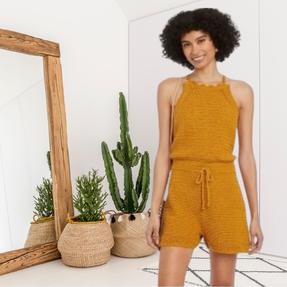 Universal Thread Sleeveless Knit Romper - Picture 2 of 12